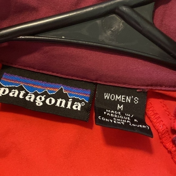 Patagonia nylon pocket full zip up lightwt running athletic jacket windbreaker m - Picture 6 of 10